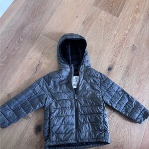 Kids Gray Puffer Jacket
